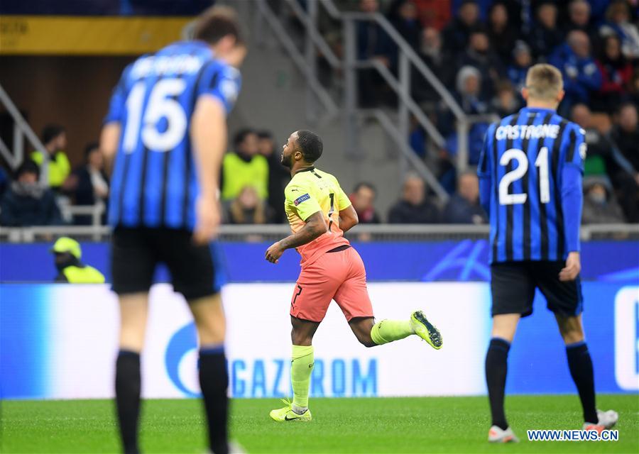 (SP)ITALY-MILAN-FOOTBALL-UEFA CHAMPIONS LEAGUE-ATALANTA VS MANCHESTER CITY