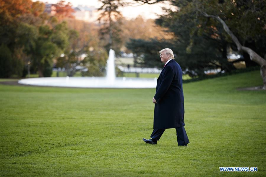 U.S.-WASHINGTON D.C.-TRUMP-DEPARTURE