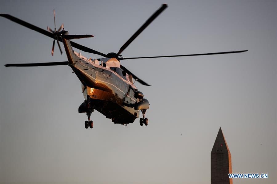 U.S.-WASHINGTON D.C.-TRUMP-DEPARTURE