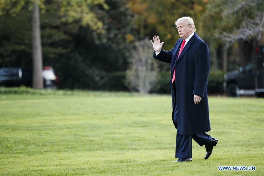 U.S.-WASHINGTON D.C.-TRUMP-DEPARTURE