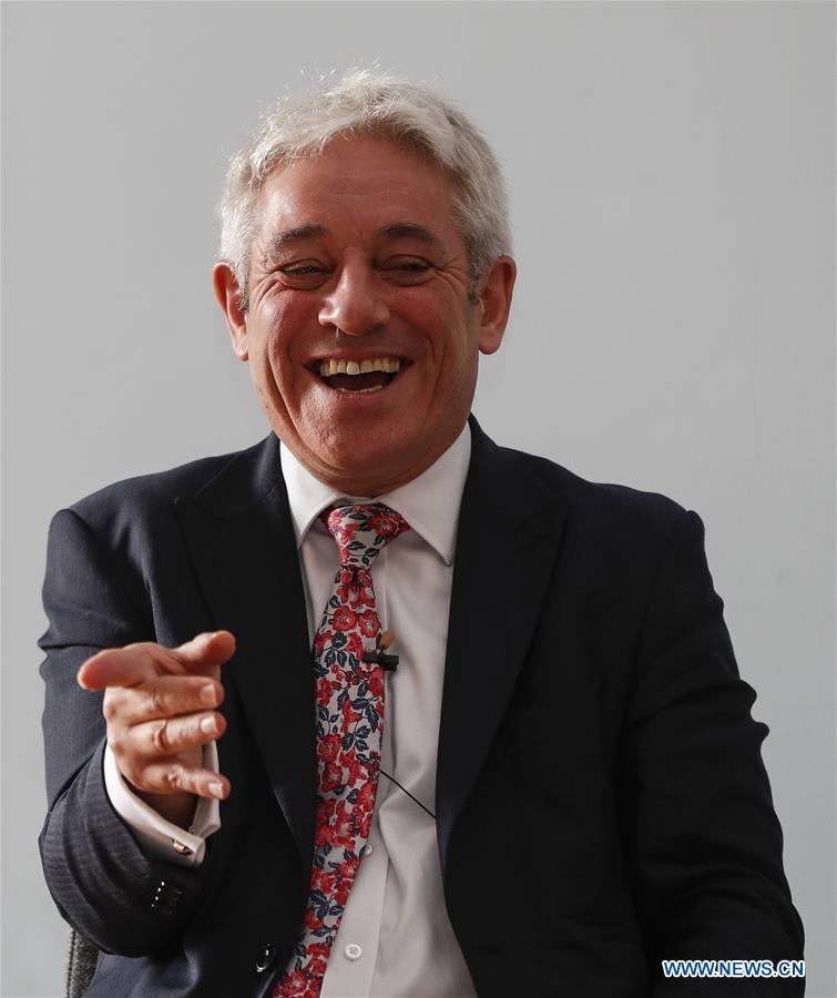 (PORTRAITS)BRITAIN-LONDON-JOHN BERCOW-FPA BRIEFING