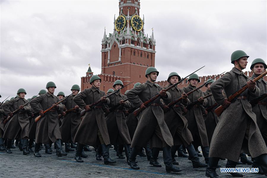 RUSSIA-MOSCOW-RED SQUARE PARADE