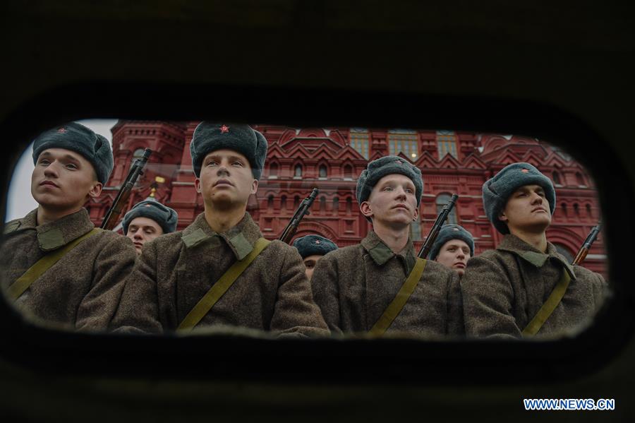 RUSSIA-MOSCOW-RED SQUARE PARADE