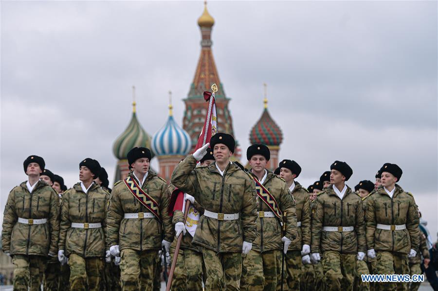RUSSIA-MOSCOW-RED SQUARE PARADE