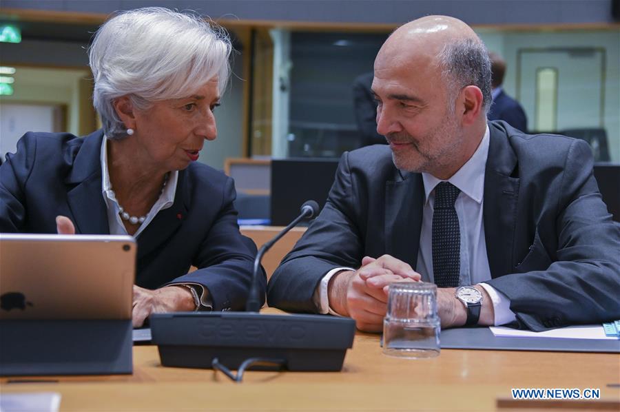 BELGIUM-BRUSSELS-EUROGROUP-MEETING