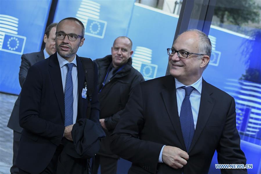 BELGIUM-BRUSSELS-EUROGROUP-MEETING