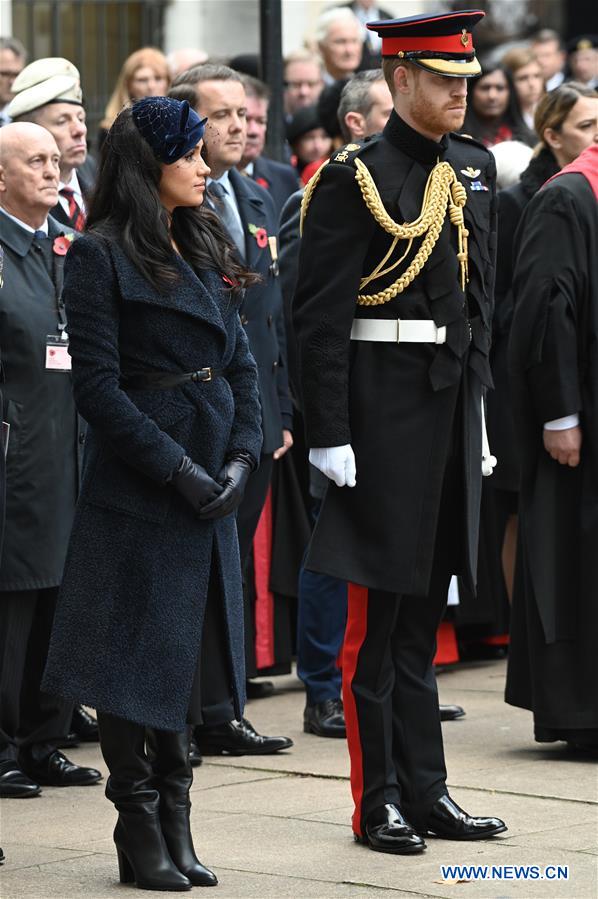 BRITAIN-LONDON-91ST FIELD OF REMEMBRANCE-WESTMINSTER ABBEY