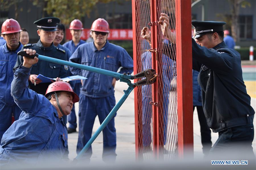 CHINA-HEBEI-DINGZHOU-FIREFIGHTING COMPETITION (CN)