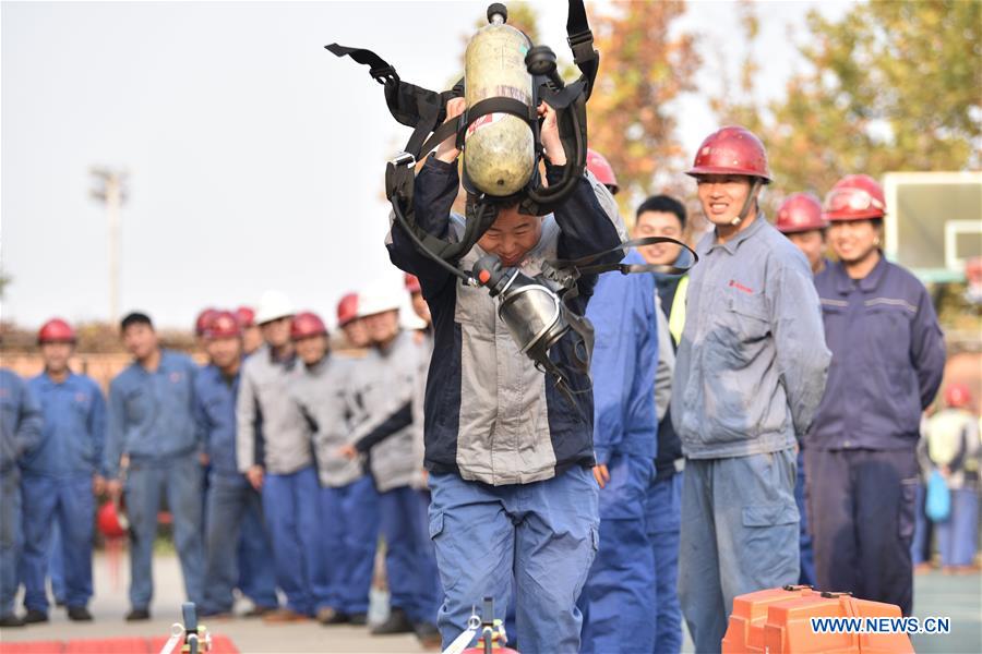CHINA-HEBEI-DINGZHOU-FIREFIGHTING COMPETITION (CN)