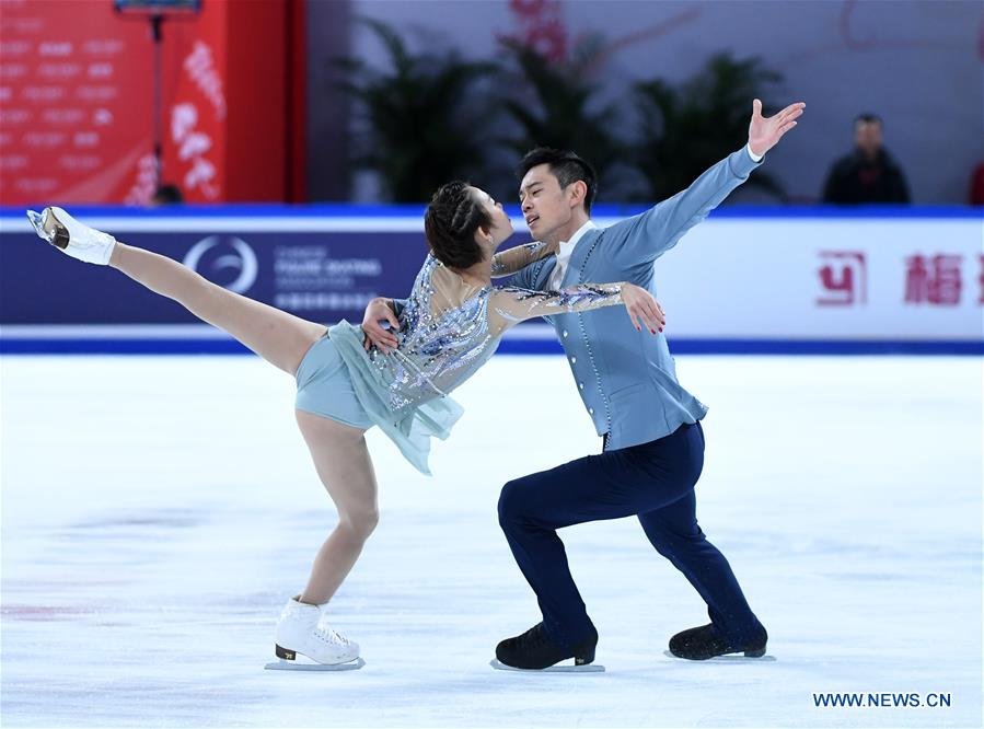 (SP)CHINA-CHONGQING-ISU GRAND PRIX OF FIGURE SKATING CUP OF CHINA(CN)
