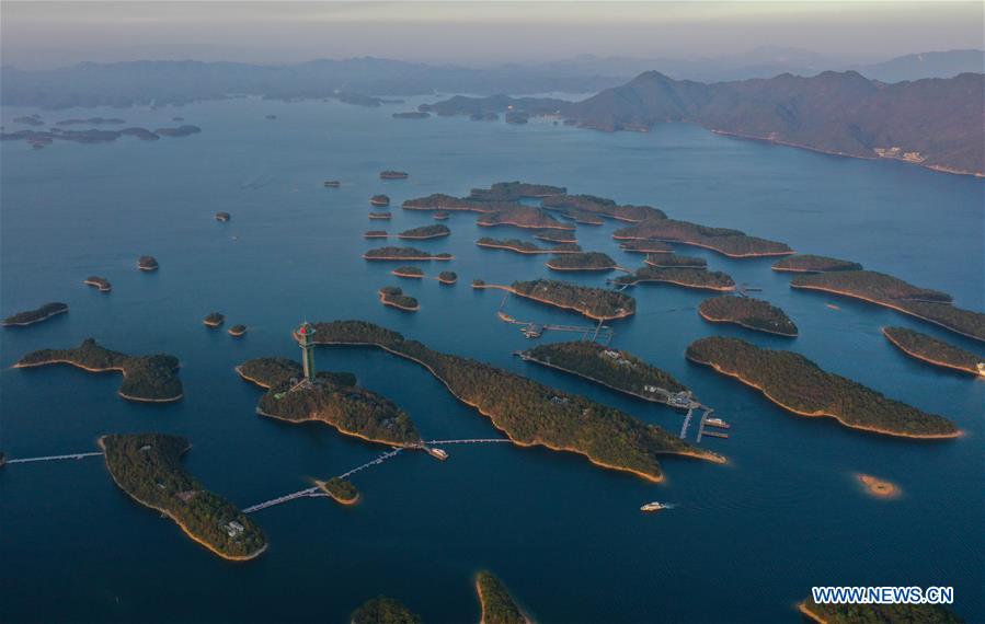 CHINA-JIANGXI-LUSHAN-XIHAI LAKE-AERIAL VIEW (CN)