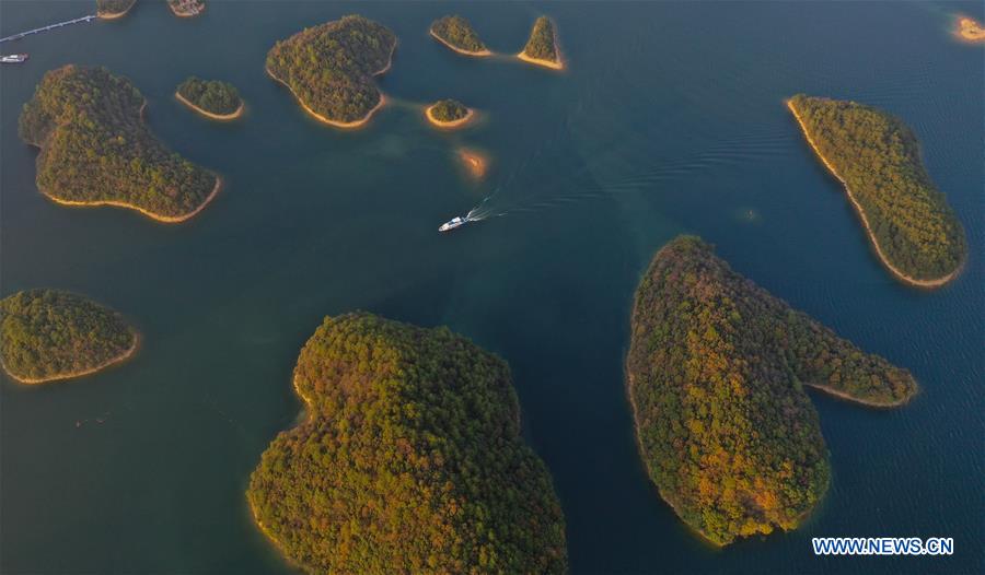 CHINA-JIANGXI-LUSHAN-XIHAI LAKE-AERIAL VIEW (CN)
