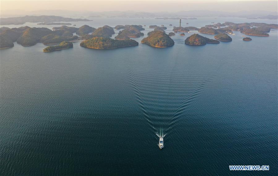 CHINA-JIANGXI-LUSHAN-XIHAI LAKE-AERIAL VIEW (CN)