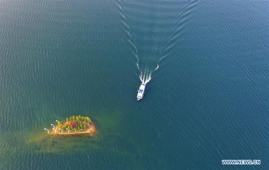 CHINA-JIANGXI-LUSHAN-XIHAI LAKE-AERIAL VIEW (CN)