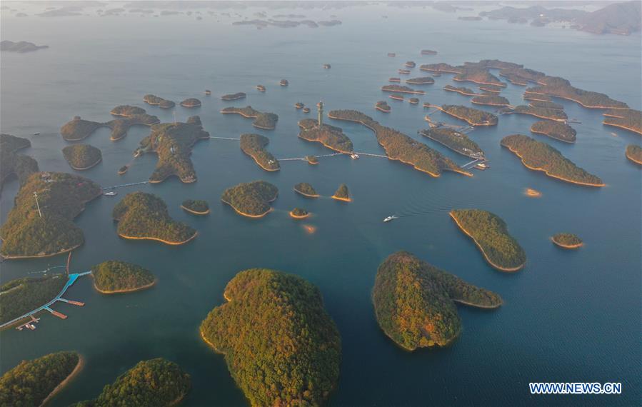 CHINA-JIANGXI-LUSHAN-XIHAI LAKE-AERIAL VIEW (CN)