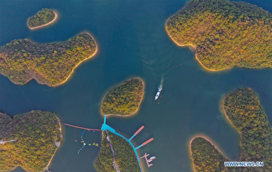 CHINA-JIANGXI-LUSHAN-XIHAI LAKE-AERIAL VIEW (CN)