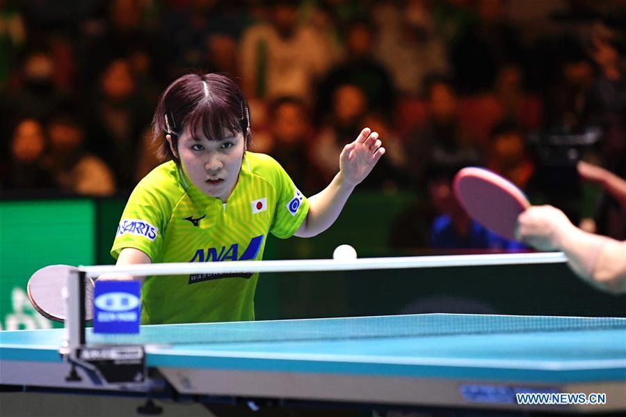 (SP)JAPAN-TOKYO-TABLE TENNIS-ITTF TEAM WORLD CUP