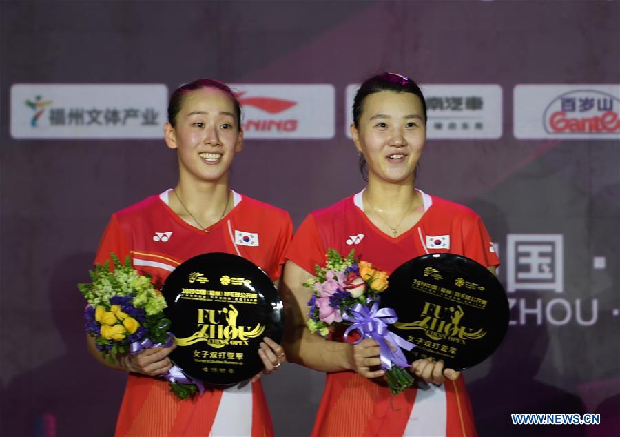 (SP)CHINA-FUZHOU-BADMINTON-FUZHOU CHINA OPEN 2019 (CN)