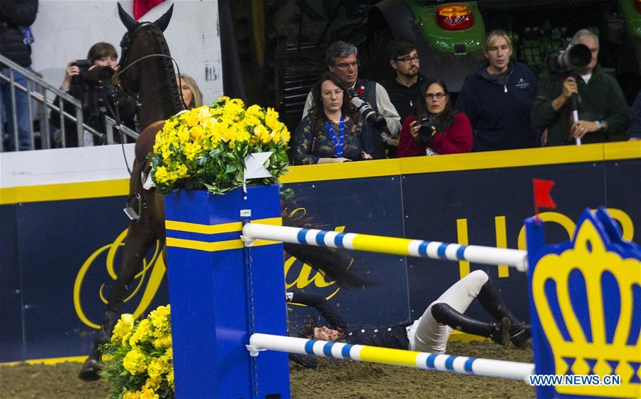 (SP)CANADA-TORONTO-EQUESTRIAN-FEI JUMPING WORLD CUP