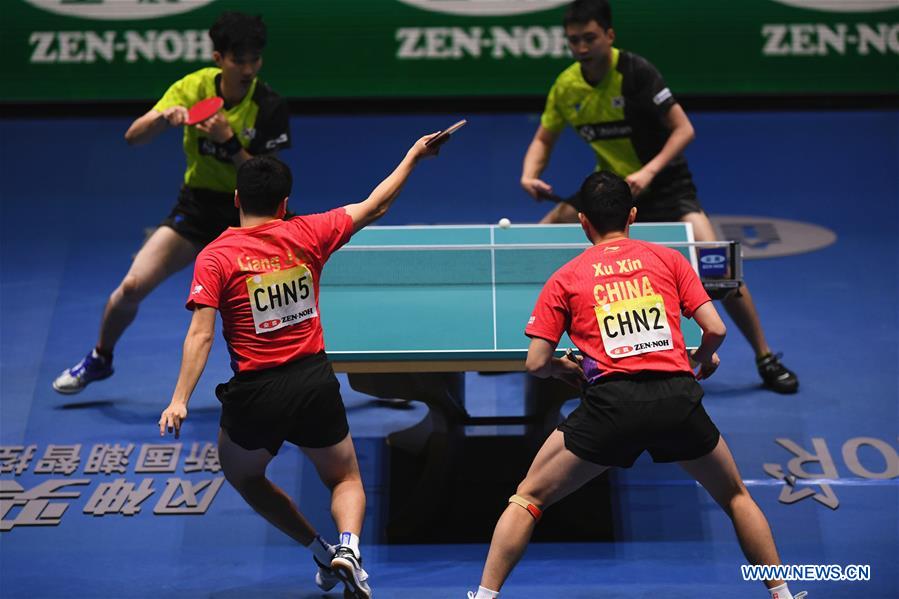 (SP)JAPAN-TOKYO-TABLE TENNIS-ITTF TEAM WORLD CUP