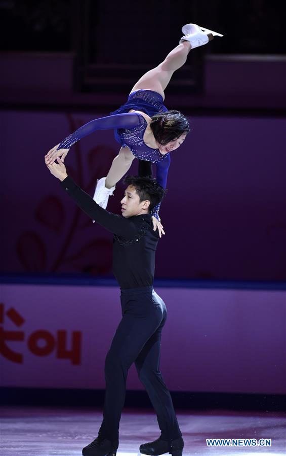 (SP)CHINA-CHONGQING-ISU GRAND PRIX OF FIGURE SKATING CUP OF CHINA-GALA(CN)