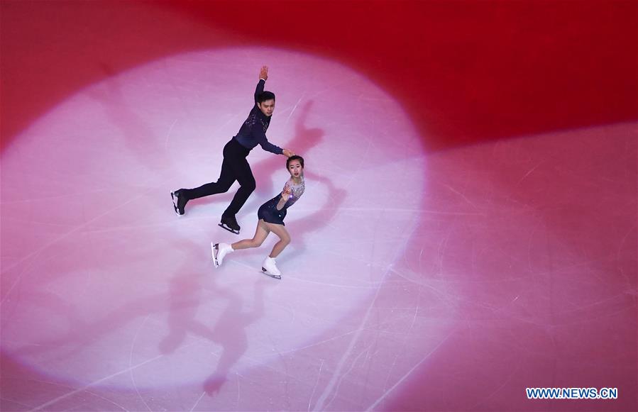 (SP)CHINA-CHONGQING-ISU GRAND PRIX OF FIGURE SKATING CUP OF CHINA-GALA(CN)
