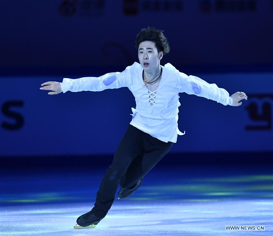 (SP)CHINA-CHONGQING-ISU GRAND PRIX OF FIGURE SKATING CUP OF CHINA-GALA(CN)