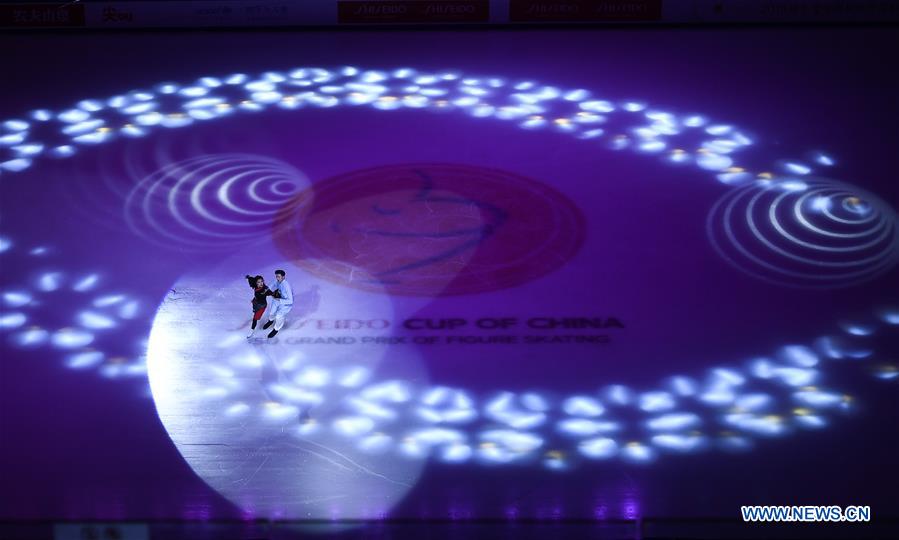 (SP)CHINA-CHONGQING-ISU GRAND PRIX OF FIGURE SKATING CUP OF CHINA-GALA(CN)