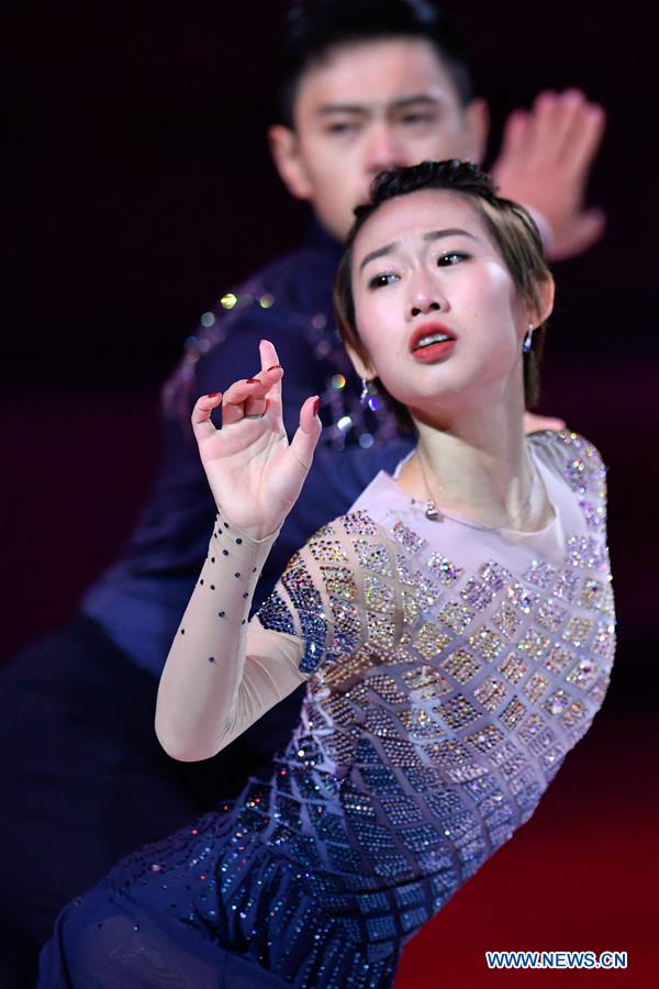 (SP)CHINA-CHONGQING-ISU GRAND PRIX OF FIGURE SKATING CUP OF CHINA-GALA(CN)