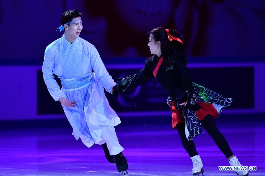 (SP)CHINA-CHONGQING-ISU GRAND PRIX OF FIGURE SKATING CUP OF CHINA-GALA(CN)