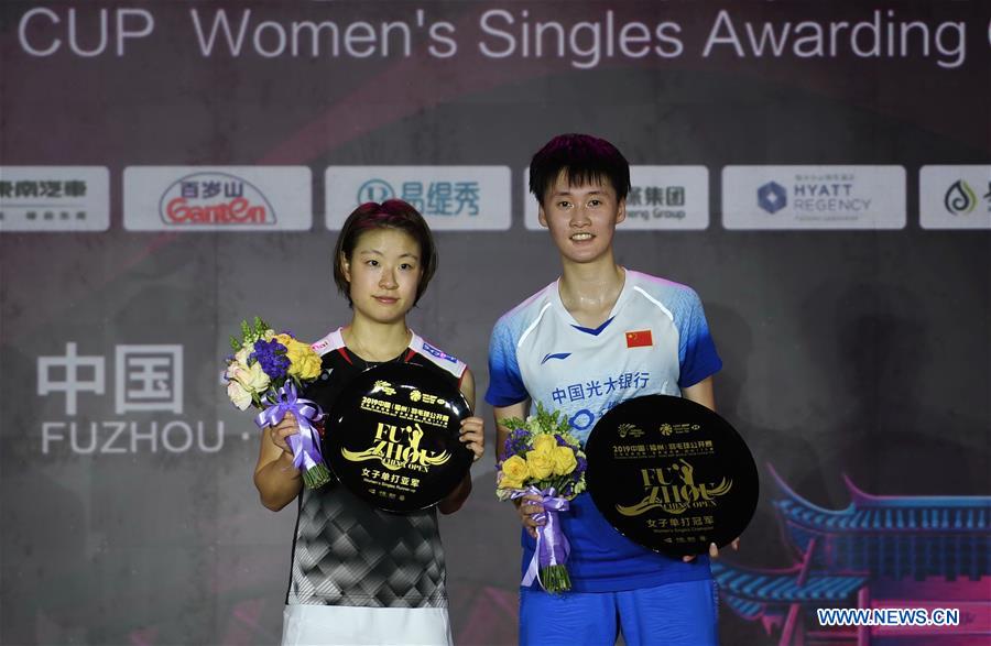 (SP)CHINA-FUZHOU-BADMINTON-FUZHOU CHINA OPEN 2019 (CN)