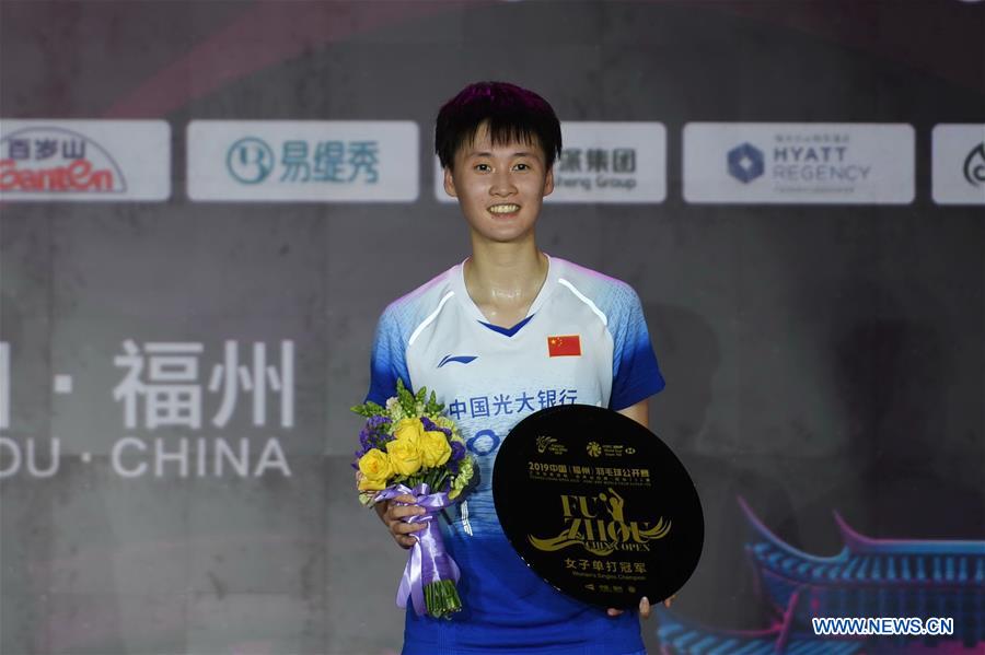 (SP)CHINA-FUZHOU-BADMINTON-FUZHOU CHINA OPEN 2019 (CN)