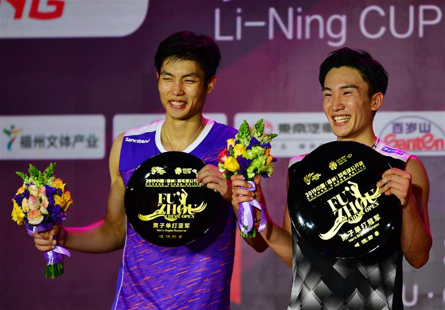 (SP)CHINA-FUZHOU-BADMINTON-FUZHOU CHINA OPEN 2019 (CN)