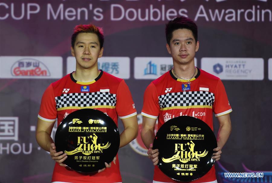 (SP)CHINA-FUZHOU-BADMINTON-FUZHOU CHINA OPEN 2019 (CN)