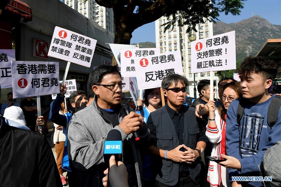 CHINA-HONG KONG-JUNIUS HO-CITIZENS-SUPPORT (CN)