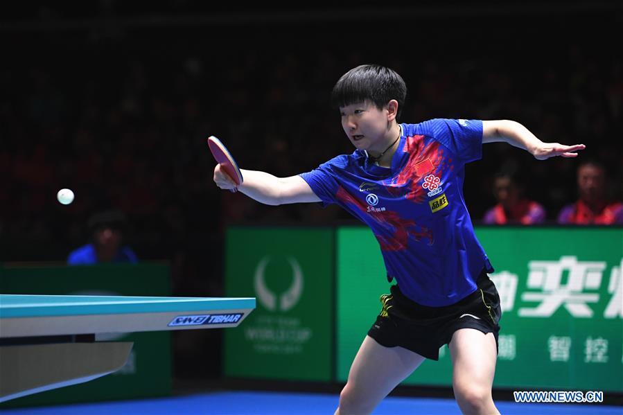 (SP)JAPAN-TOKYO-TABLE TENNIS-ITTF TEAM WORLD CUP