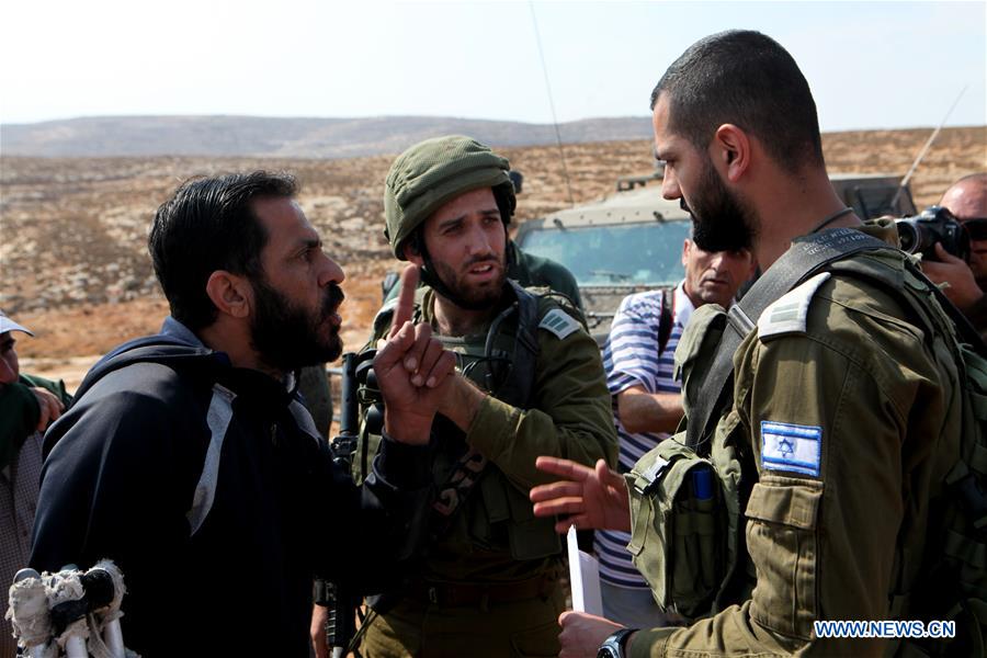 MIDEAST-HEBRON-PROTEST