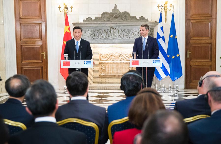 Xi Calls for Strengthening China-Greece Practical Cooperation