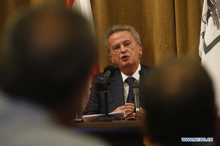 LEBANON-BEIRUT-CENTRAL BANK GOVERNOR-PRESS CONFERENCE