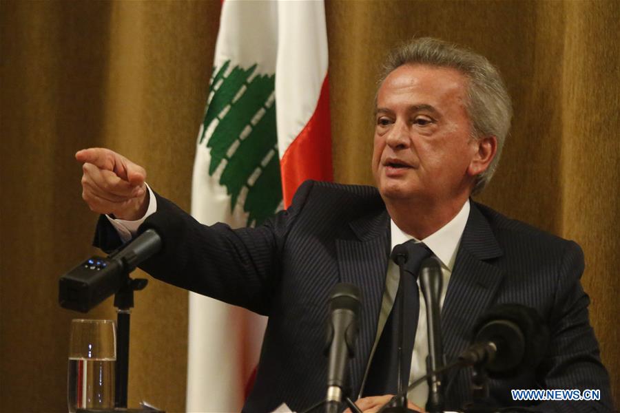 LEBANON-BEIRUT-CENTRAL BANK GOVERNOR-PRESS CONFERENCE