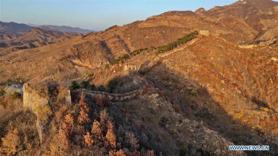 CHINA-HEBEI-GREAT WALL-WINTER SCENERY (CN)