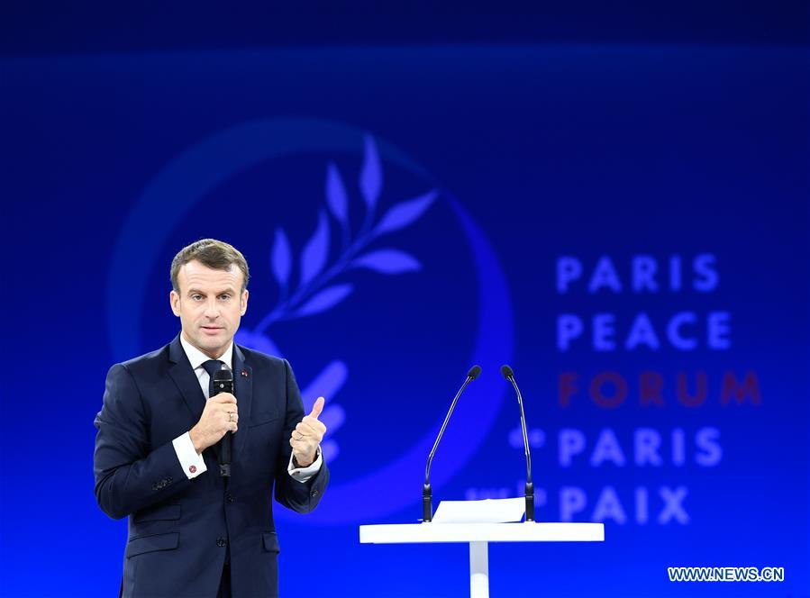 FRANCE-PARIS-PARIS PEACE FORUM