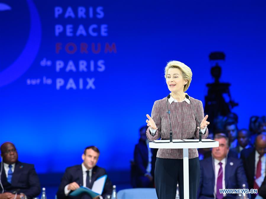FRANCE-PARIS-PARIS PEACE FORUM
