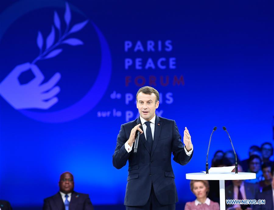 FRANCE-PARIS-PARIS PEACE FORUM