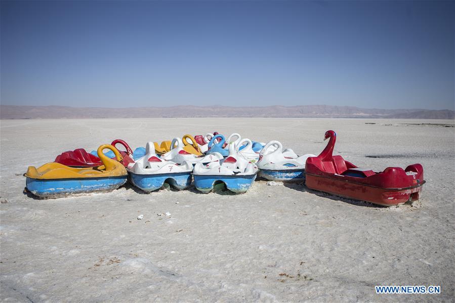IRAN-MAHARLOO LAKE-DROUGHT