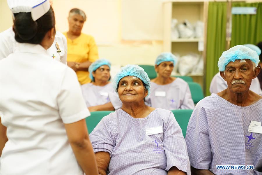 SRI LANKA-COLOMBO-CHINA MEDICAL TEAM-CATARACT-SURGERIES