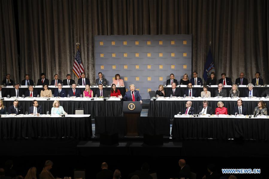 U.S.-NEW YORK-TRUMP-ECONOMIC CLUB OF NEW YORK-SPEECH