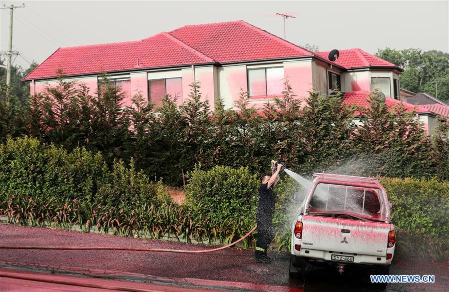 AUSTRALIA-SYDNEY-NEW SOUTH WALES-BUSHFIRE