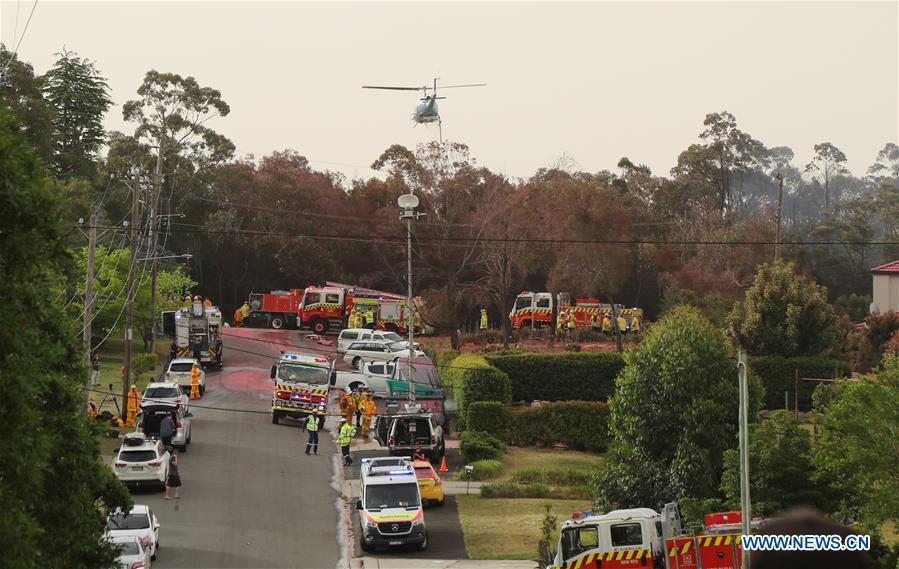 AUSTRALIA-SYDNEY-NEW SOUTH WALES-BUSHFIRE