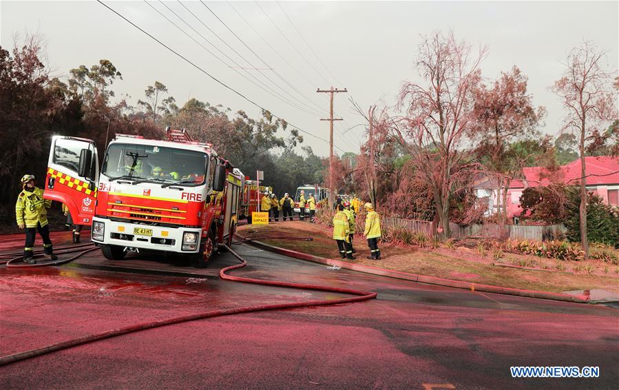 AUSTRALIA-SYDNEY-NEW SOUTH WALES-BUSHFIRE